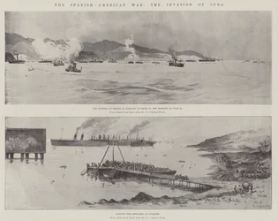 Det spansk-amerikanska kriget, invasionen av Kuba